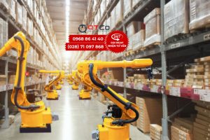 Robot nha kho ARM 